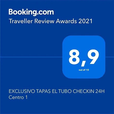 Appartement Exclusivo Tapas El Tubo Checkin 24h Centro 1