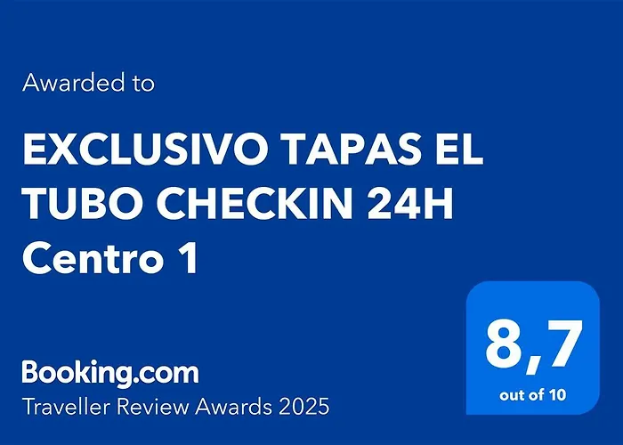Exclusivo Tapas El Tubo Checkin 24h Centro 1 Διαμέρισμα *